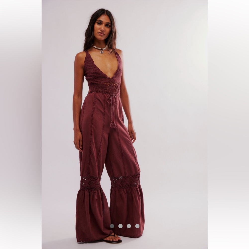 FREE PEOPLE Freya Crochet One-Piece NWT MSRP $198 *SOLD OUT*